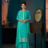 FOURDOTS Keshvi Wholesale Heavy Work Muslin Salwar Suit Collection
