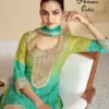 Gulkayra Designer Florence Color Wholesale Chinon Sharara Suit