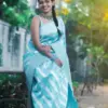 KP-R Creation KP-R094 Lichi Silk Jacquard Saree Catalog