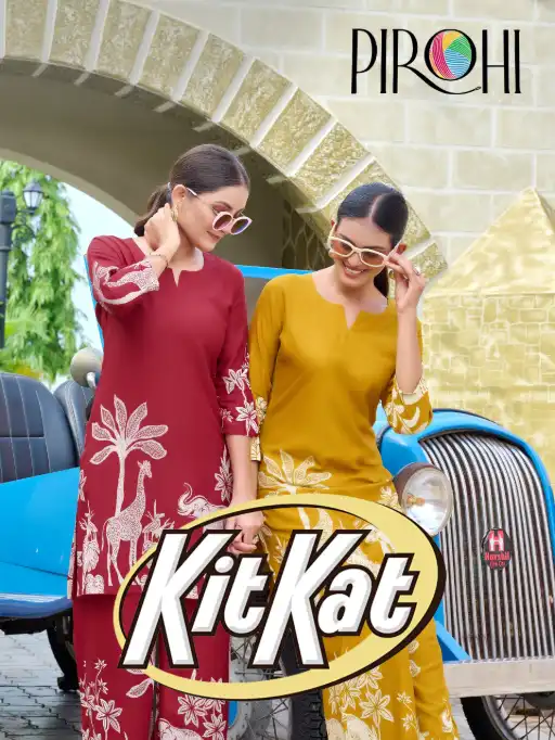 Pirohi Kit-Kat Wholesale Heavy Reyon Co-ord Set Collection