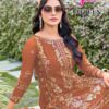 Sajida Aafreen Wholesale Embroidered Organza Pakistani Salwar Kameez