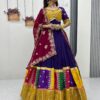 Tapi Creation Tapi 254 Wholesale Navratri Embroidery Pure Cotton Lehenga Choli Collection