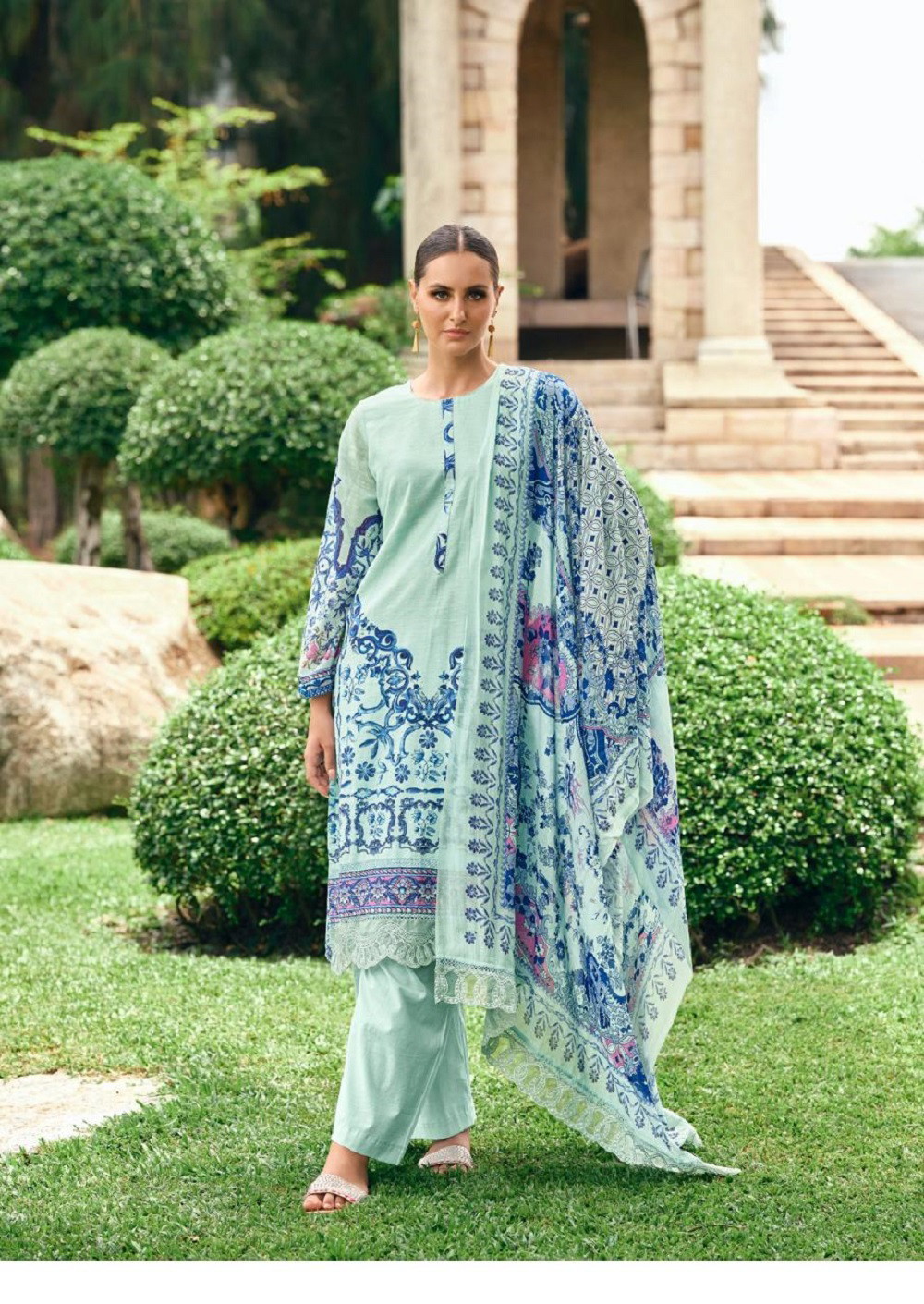 Hermitage Original Lawn Vol 2 Lawn Printed Dress Material