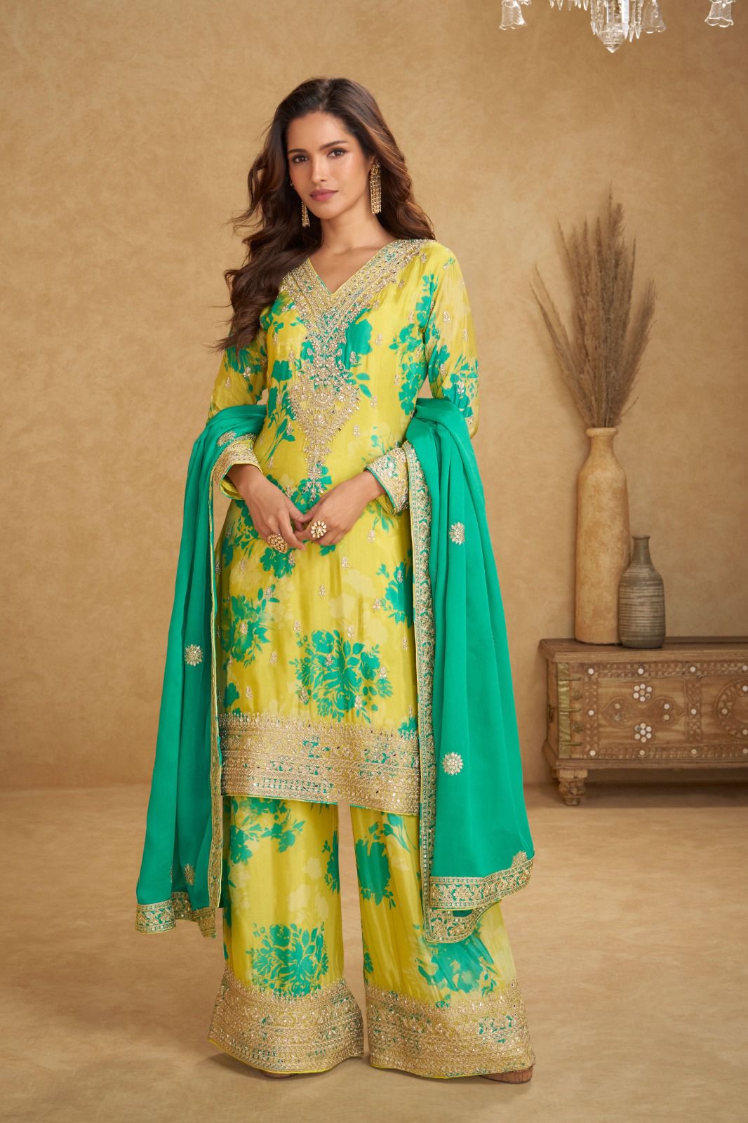 Gulkayra Sofiya Chinon Embroidered Designer Salwar Suit