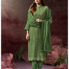 Ganga Sria 3126 Wholesale Tissue Jacquard Embroidered Salwar Suit