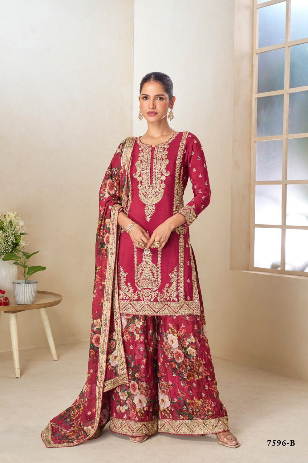 Gulkayra Parul Wholesale Designer Chinon Readymade Suit Collection