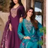 Lily & Lali Berlin Fancy Silk Festival Kurti With Dupatta Wholesale Catalog