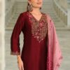 Lily & Lali Monica Readymade Wholesale Festival Silk Salwar Suit