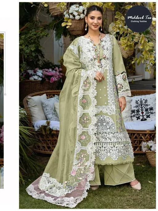  Mehboob Tex Ombre Premium Vol 3 Wholesale Cotton Pakistani Salwar Suit