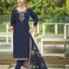 Ossm Meher Wholesale Viscose Roman Silk Readymade Suit Collection