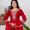 Pirohi Karishma Wholesale Combo set Viscose Veticane Kurti with Bottom Dupatta