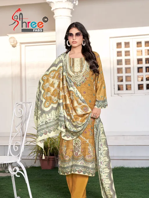 Shree Fabs KT 223 Wholesale Viscose Maslin Digital Print Pakistani Suit