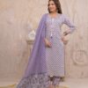 Vardan Ethnic Naisha K 198 Wholesale Pure Cotton Kurti With Bottom Dupatta