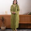 BE 394 Readymade Georgette Embroidery Salwar Suit