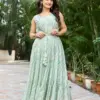 Ctz Padmakshi Chinon Crepe Gown Collection