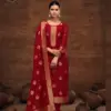 FOURDOTS KALAA Wholesale Organza Silk Jacquard Salwar Suit