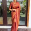 KP Creation KP-4009 Soft Lichi Silk Jacquard Saree Collection