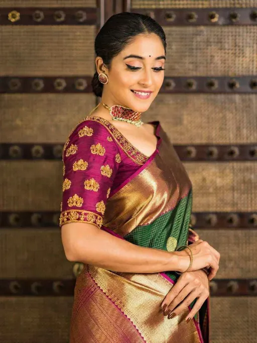 KP-R Creation KP-R 030 Soft Lichi Silk Saree Catalog