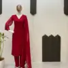 LG-2002 Readymade Georgette Sequin Embroidery Salwar Suit