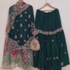 LG LEEMBOGEE LG 1887 Readymade Chinon Sequin Sharara Suit Catalog