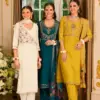 Lily And Lali Readymade Wholesale Phulkari Viscose Salwar Suit