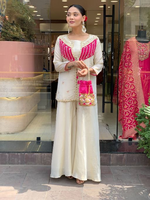 NSR-869 Readymade Premium Designer Sharara Suit Collection