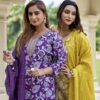 OSSM Sanvari Wholesale Vetican Foil Print Kurti with Bottom Dupatta