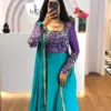 PC-512 Readymade Prisha Creation Chinon Embroidered Gown
