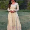 SSR 528 Heavy Georgette Embroidered Readymade Gown Collection