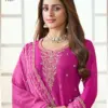 Vinay Kuleesh Bhavya Wholesale Moga Silk Embroidered Sharara Suit