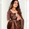 Vipul Angora Silk 913I Wholesale Soft Silk Saree Collection