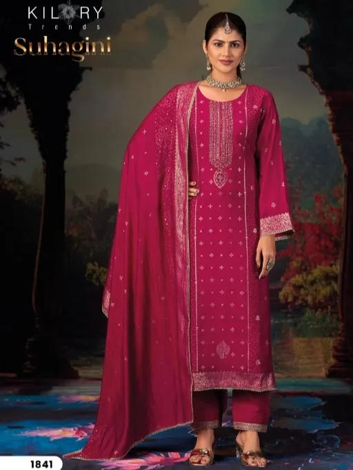 Kilory Trends Suhagini Muslin Silk Suit Collection