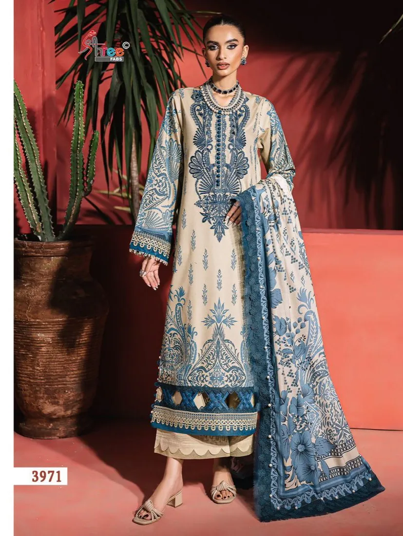 Shree Needle Wonder Premium Lawn Vol 2 Cotton Dupatta Catalog