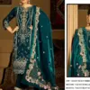 Bilqis B 211 A To D Wholesale Velvet Embroidered Handwork Pakistani Salwar Kameez