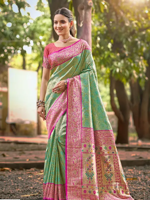 Bunawat Devyani Silk Vol-6 Kanjivaram Silk Saree - Image 6