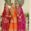 Eba Suhani Wholesale Chinon Embroidery Work Designer Salwar Kameez