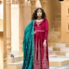 FOURDOTS Makhmal Wholesale Velvet Anarkali Kurti Collection