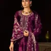 Ibiza Rang E Tyauhaar Viscose Velvet Work Salwar Kameez Collection