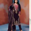 Ibiza Taamasi Wholesale Viscose Velvet Embroidery Designer Salwar Kameez Collection