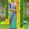 KP-R Creation KP-R 179 Soft Lichi Silk Saree with Jacquard Work Catalog