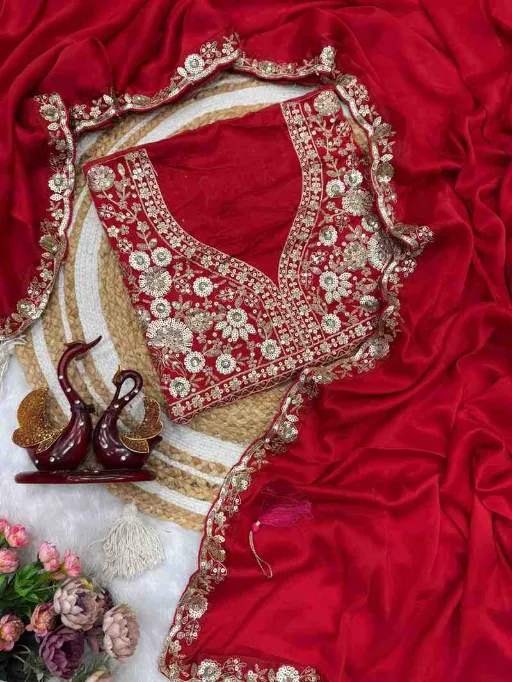 Kc 2060 Soft Rangoli Silk Beautiful Embroidered Saree Catalog