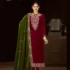 Kessi Four Dots Vivica Wholesale Velvet Designer Salwar Kameez Collection