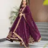 LW-9227 Readymade Designer Gown Faux Blooming Georgette Collection