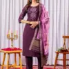 Lila 09 Viscose Silk Kurti With Bottom Dupatta Wholesale Collection