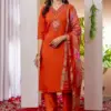 Lila 12 Wholesale Viscose Silk Kurti Bottom Dupatta Collection