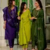 Lila Vol 16 Wholesale Marina Silk Embroidered Kurti With Bottom Dupatta