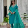 Lila Vol 25 Wholesale Roman Silk Kurti With Bottom Dupatta Collection