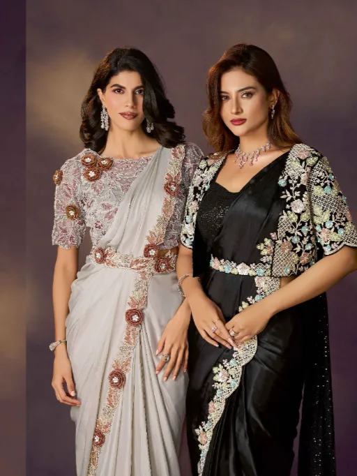 Mahotsav Mohmanthan 25900 Celeste Designer Ready To Wear Saree Collection