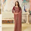 Mahotsav Norita 44300 Seerat Satin Organza Silk Saree Collection