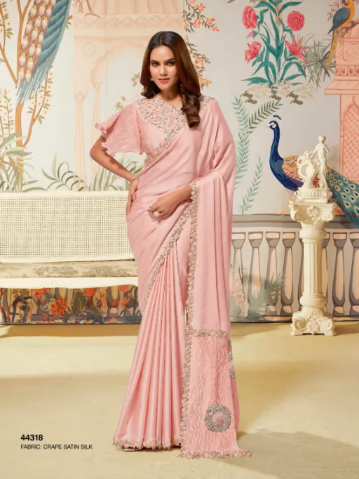 Mahotsav Norita 44300 Seerat Satin Organza Silk Saree Collection - Image 13